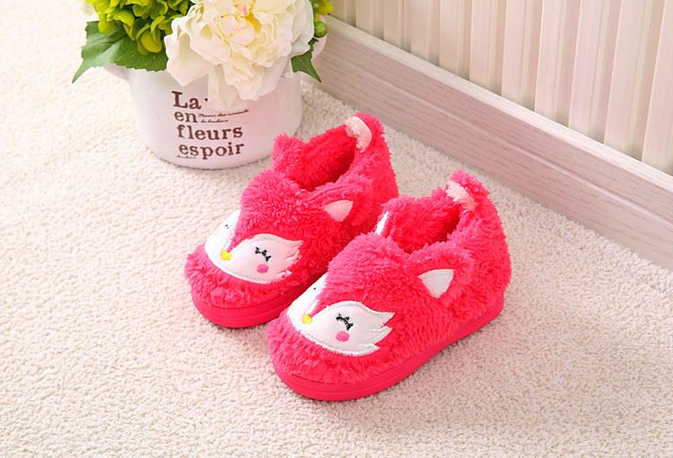 Chaussons enfants en suède pour hiver - semelle caoutchouc - Ref 1008609 Image 43