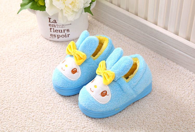 Chaussons enfants en suède pour hiver - semelle caoutchouc - Ref 1008609 Image 105