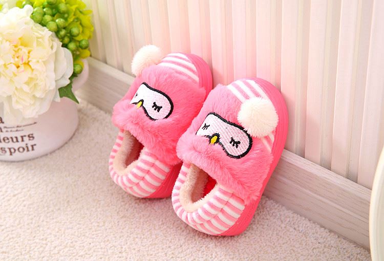 Chaussons enfants en suède pour hiver - semelle caoutchouc - Ref 1008609 Image 86