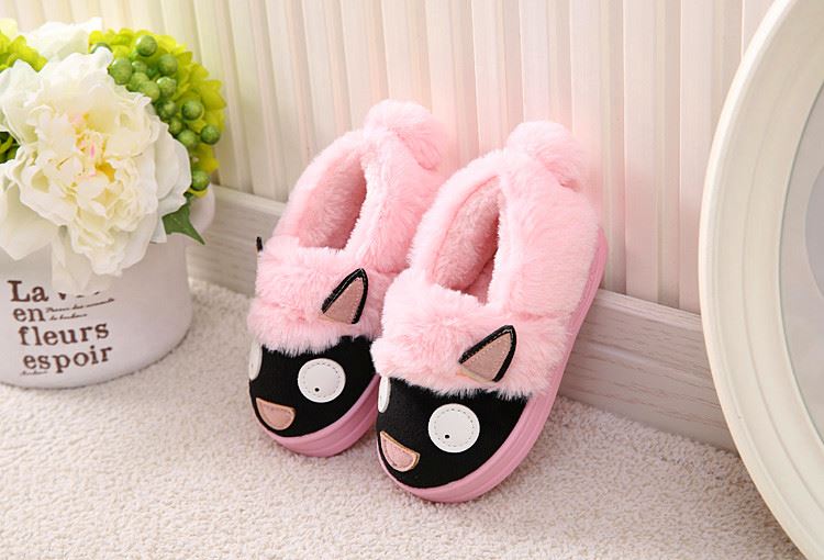 Chaussons enfants en suède pour hiver - semelle caoutchouc - Ref 1008609 Image 116