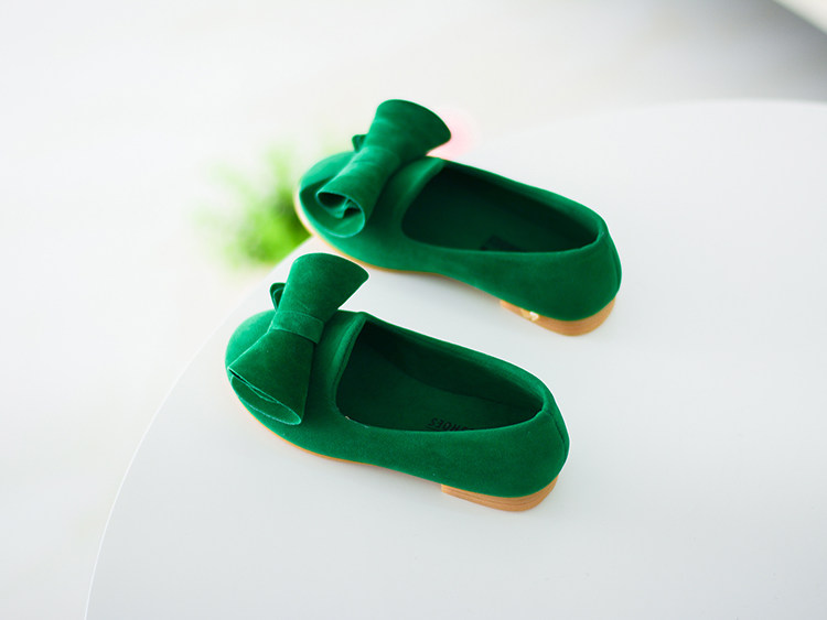 Chaussures enfants en suède ronde suture de voiture pour printemps - semelle tendon - Ref 983219 Image 28