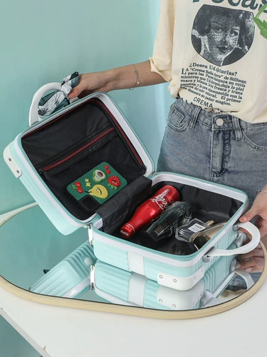 Портативная косметичка, барсетка, высококачественный вместительный и большой чемодан, косметический ящик для хранения, цвет, коллекция 2022