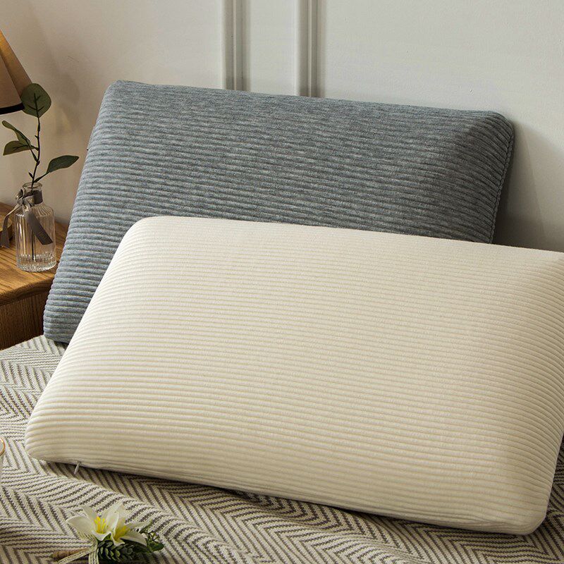 All-season zero-pressure pillow soft pillow memory foam sleep pillow core comfortable cervical vertebra pillow neck protection hotel vertebral slow rebound adult