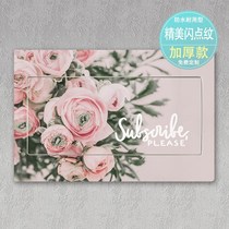 Meter box stickers three-dimensional self-adhesive paper collection box distribution box personality switch decoration blocking creative multimedia