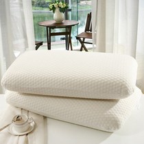 Full Season Zero Pressure Pillow Sleep Home Adult Hanting Soft Pillow Slow Rebound Comfort Tangerine Neck Guard Special Zero Pressure Room