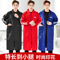 Large hanging gown work clothes custom oil-proof apron gown waterproof adult labor insurance clothing men and women workshop clothes work