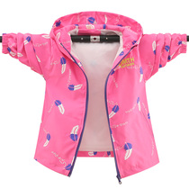 Girl Jacket Spring Autumn Children Submachine Clothes 10 Year Old Girl Windproof Blouses CUHK Child Spring Clothing 2021 New Ocean Qi