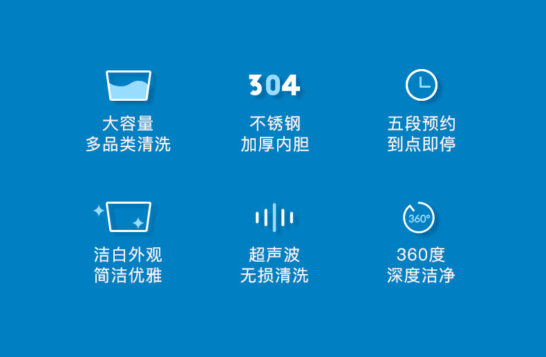 莱科德 超声波清洗机 750ml大容量 清洗眼镜首饰等 图2