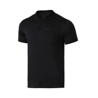 Áo thun ngắn tay Li Ning nam 2018 mới tập luyện thể thao vạt áo thể thao Slim APLN275 áo polo nữ uniqlo