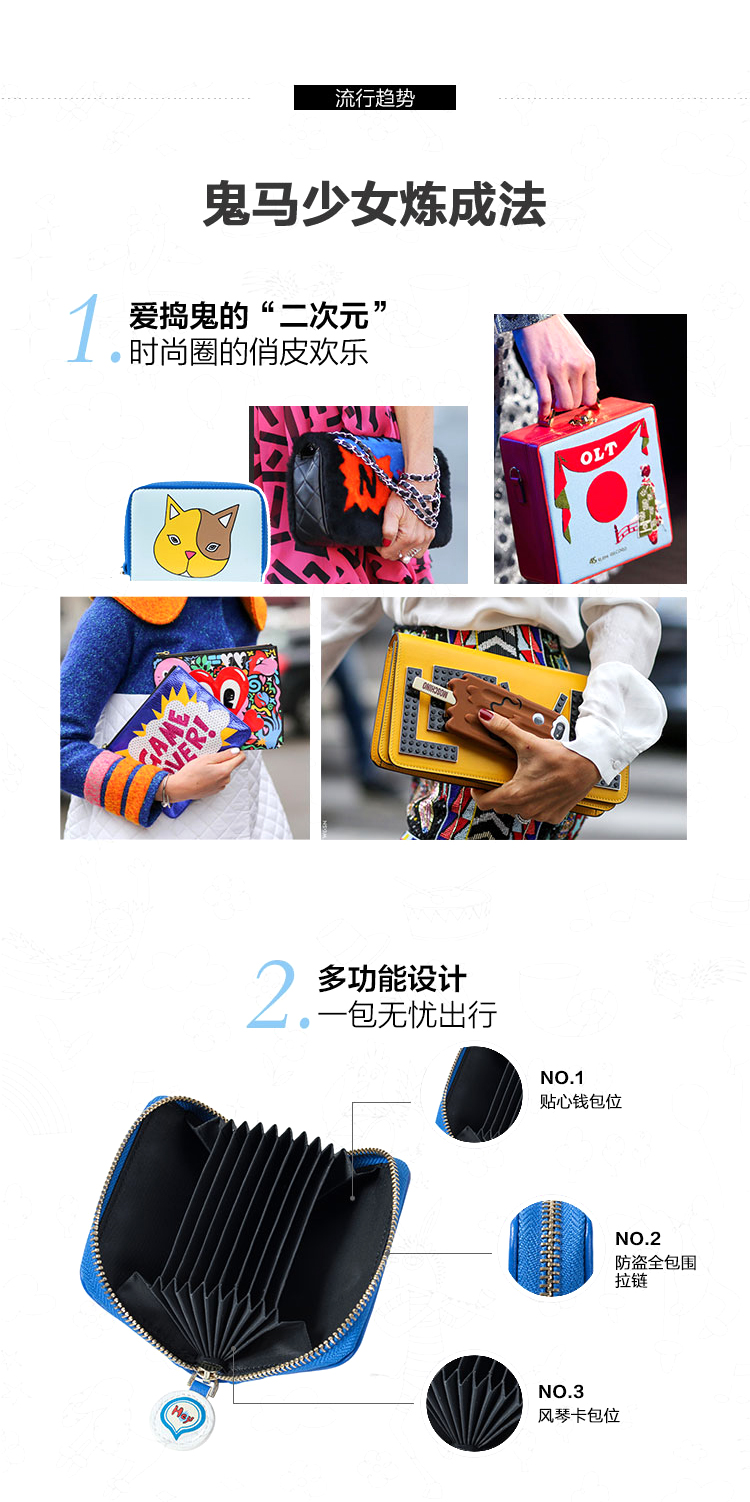 Ví tiền xu đa chức năng 不 莱 玫 purse ví đựng thẻ mini