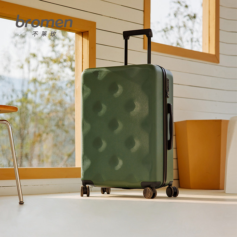 Not Lerose Suitcase Woman 20 Inch Case Pull-Lever Case Durable And Sturdy 24 Large Capacity Leather Case Boarding Suitcase