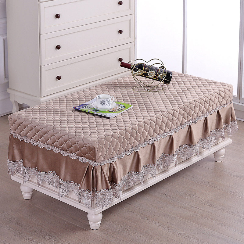 Thickened Dutch suede tea table cover for home cloth art anti-dust table cloth table cloth anti-bump cover cover full bag table cover