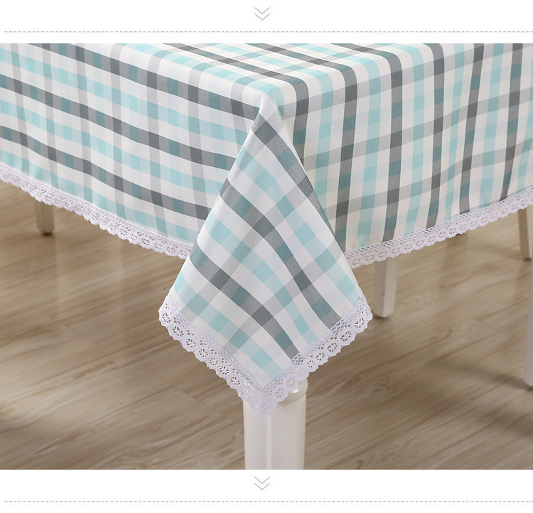 Nordic đơn giản vải kẻ sọc bảng vải không thấm nước dùng một lần chống dầu chống bỏng dày vải khăn trải bàn bàn cà phê bàn ​​tròn mat - Khăn trải bàn giấy trải bàn ăn dùng 1 lần