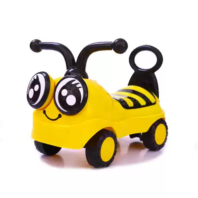 Children, boys and girls scooter children's car toddler balance sliding toy can sit on the car bee car