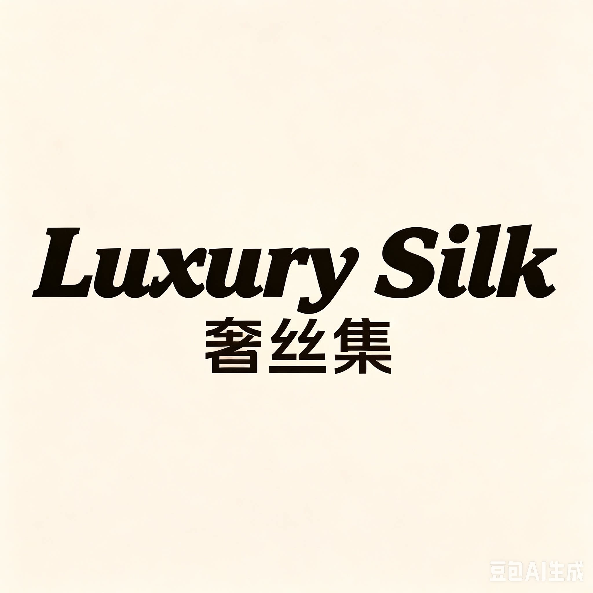 LuxurySilk 奢丝集的LOGO
