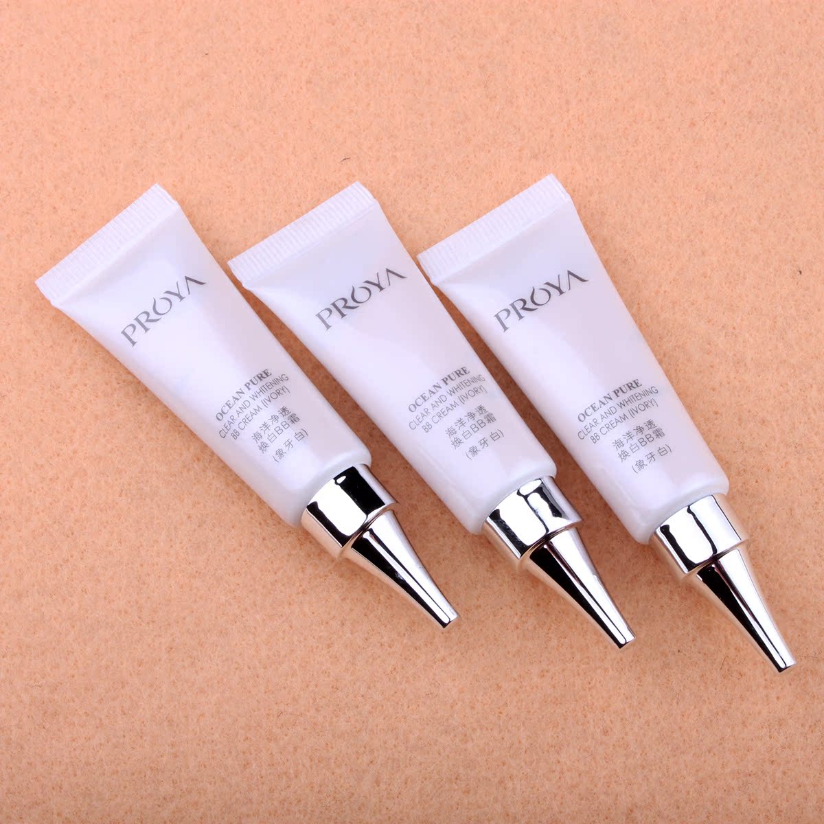 Polaiya Ocean Net Whitening BB Cream Ivory White 10mlx3 Mẫu Mỹ phẩm Làm sáng tông màu da bb cc