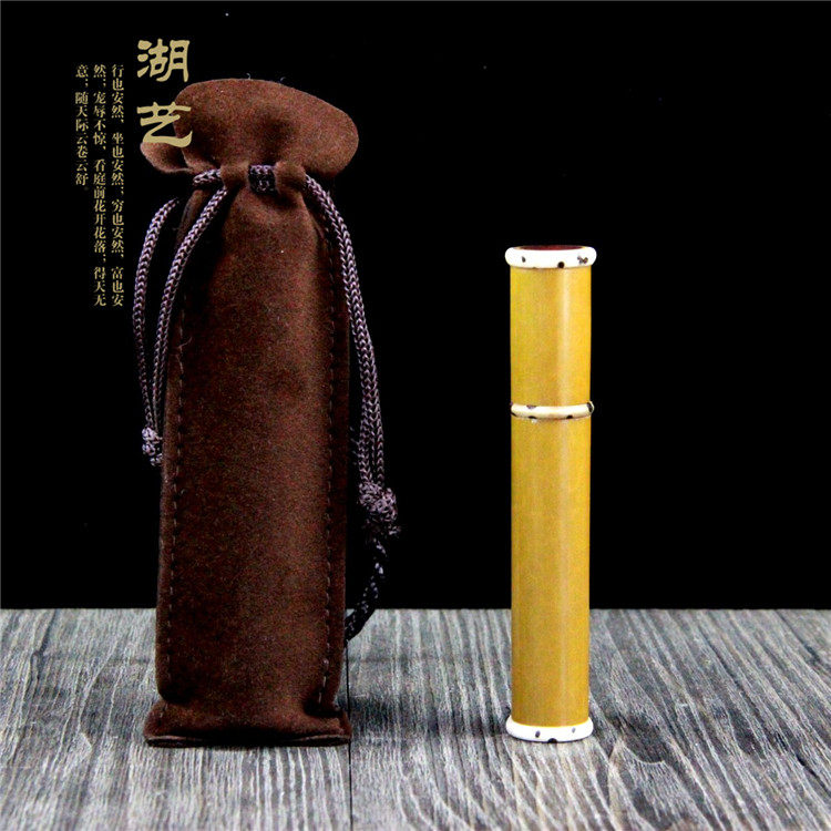 Lake Art Fire Folding Jade Bamboo Mosaic Bodhi Blow Fire Folding Fire Folding Cigar Lighter can customize the name logo
