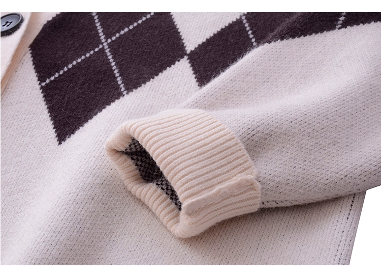 Mùa xuân 2018 mới hốc hòm kim cương cardigan áo len nữ dài tay áo len lỏng lẻo áo khoác mỏng