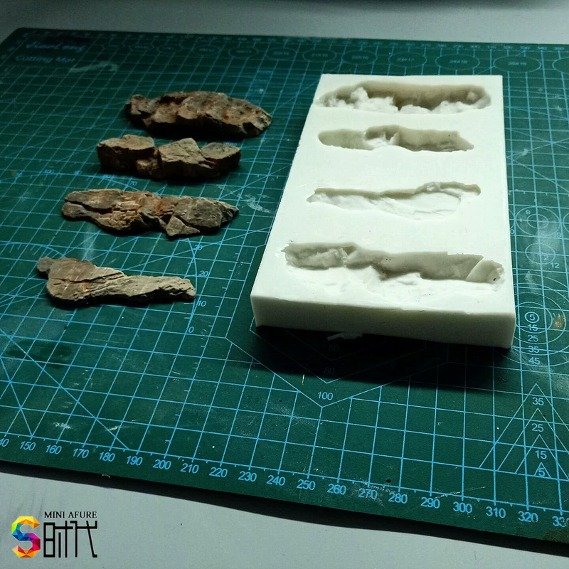 Tuổi núi đá mảnh khuôn A006 mô hình tàu cảnh cát bàn công cụ sản xuất tự làm - Công cụ tạo mô hình / vật tư tiêu hao