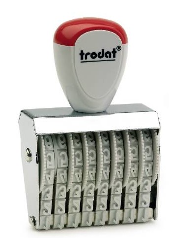 Digital Composition Seal 8 Bits Digital Seal Production Date Seal Adjustable Numbering barcode Chapter Runner Chapters-Taobao