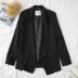 Thiên thần mùa xuân Mới của Hàn Quốc Thời trang giản dị Ve áo Phù hợp không thường xuyên Blazer Nữ 48813 - Business Suit áo khoác nữ hàng hiệu Business Suit
