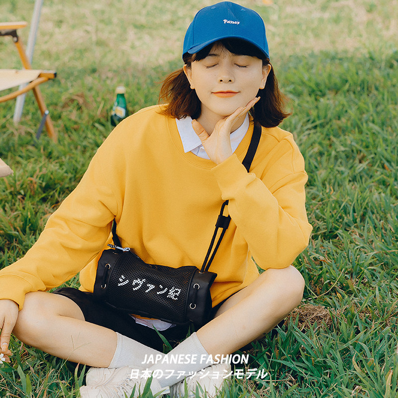 HASSIEY2021 new cylinder bag fashion temperament Messenger shoulder bag female all-match ins trend sports bag male