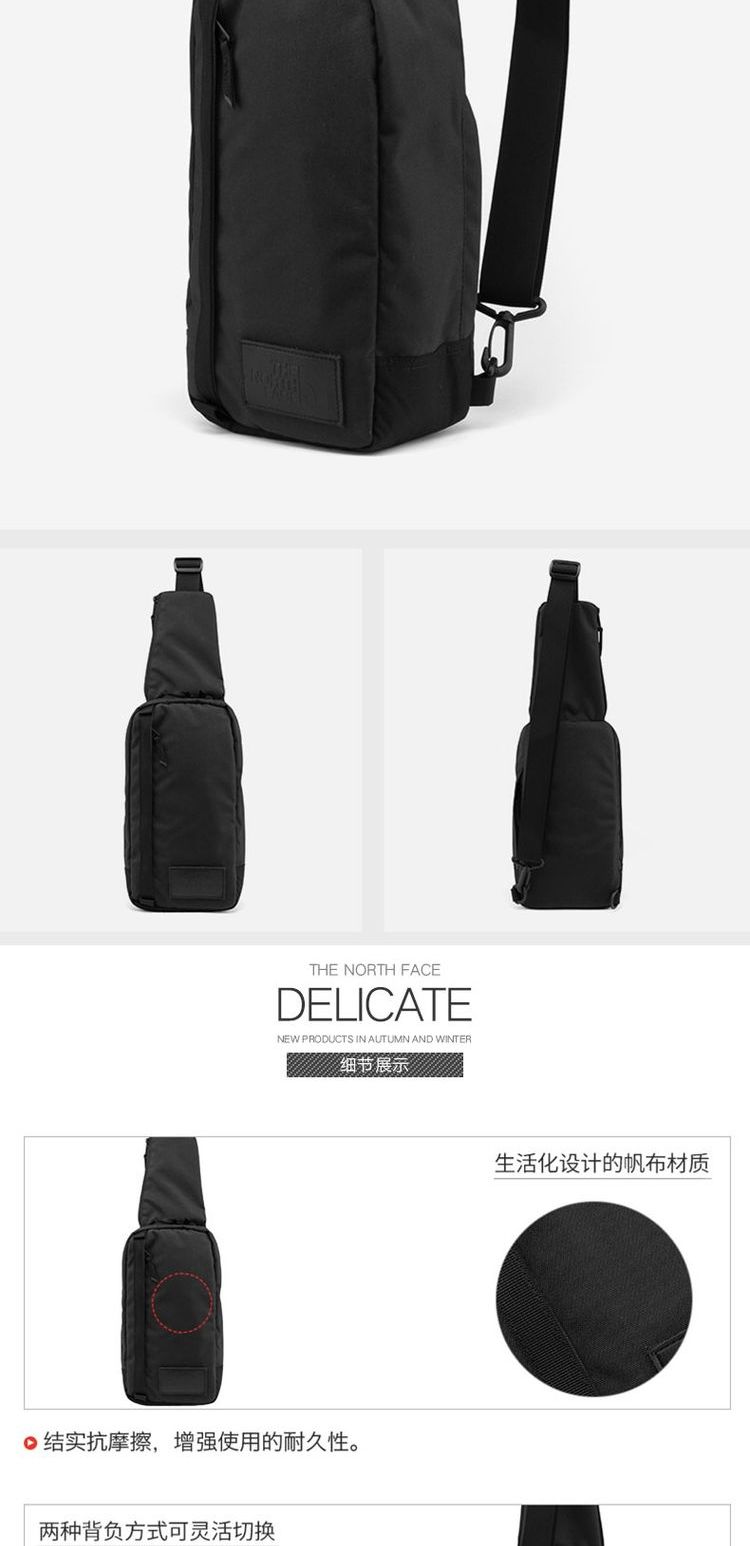 TheNorthFace North Spring and Summer Mới Trọng lượng nhẹ di động ngoài trời Túi đeo vai phổ biến balo the north face