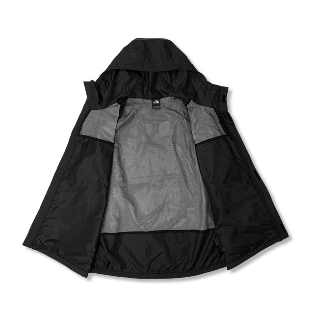 TheNorthFace North Outdoor Hard Shell Black Warrior Jacket Men's and Women's Mountaineering Jacket Waterproof New Jacket