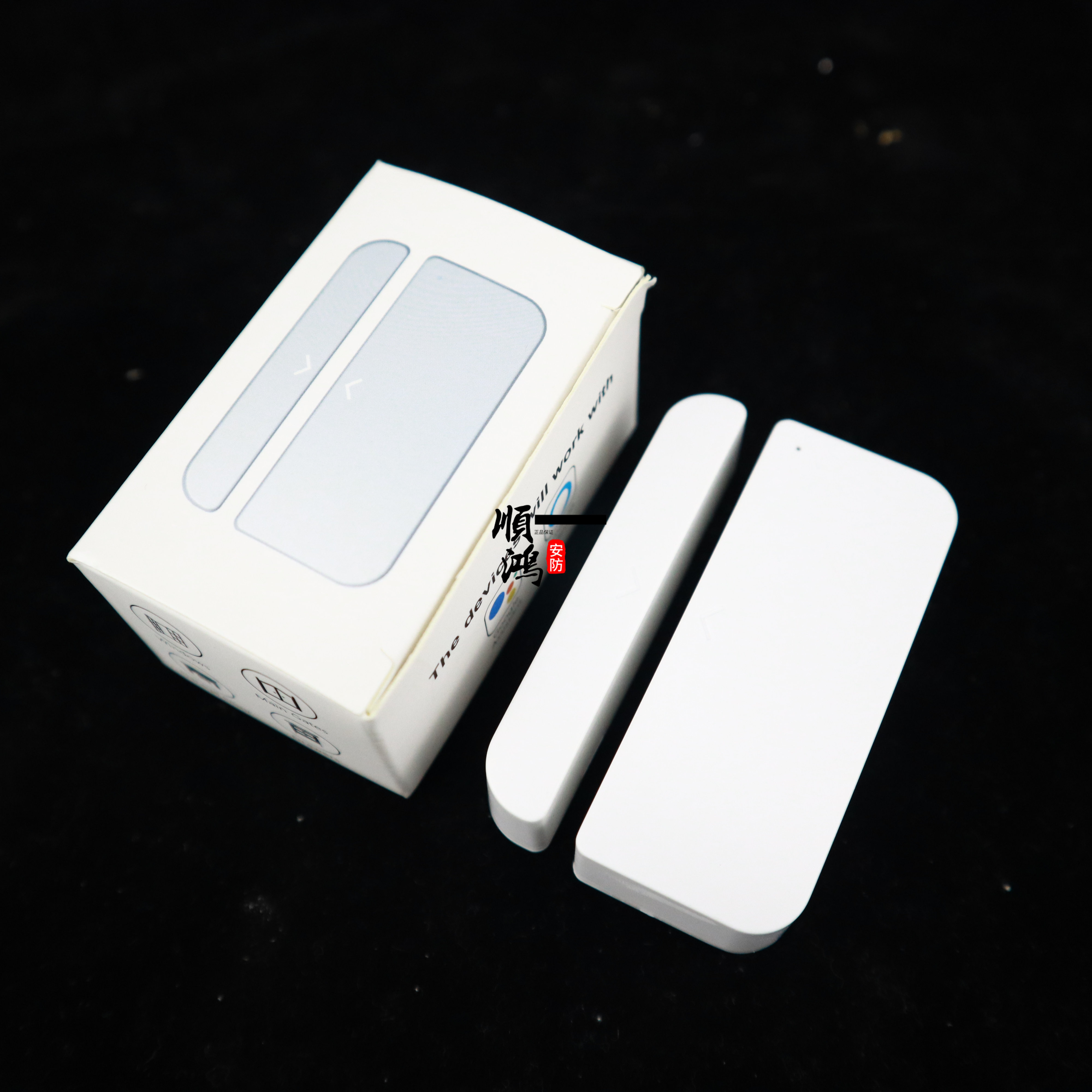 Graffiti WiFi window detector Graffiti Tuya smart home APP informs intelligent door magnetic security alarm