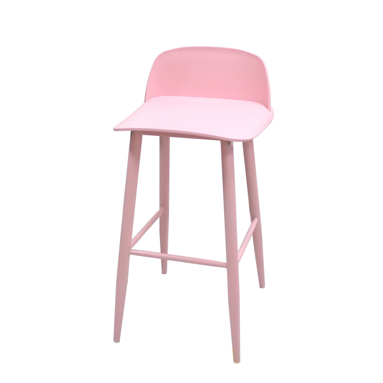 Nordic Ins Net Red Modern Minimalist Back Bar Chair High Stool Nordic Ins Net Red Modern Minimalist Back Bar Chair High Stool Table And Chairs Front