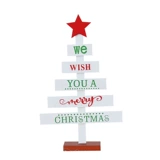 Рождественский деревянный креативный маленький треугольник, декор