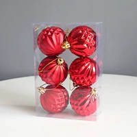 Угольный шарик 8 см (красная коробка красного)