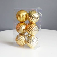 6см тыквенный мяч (6 золота 1 коробка)