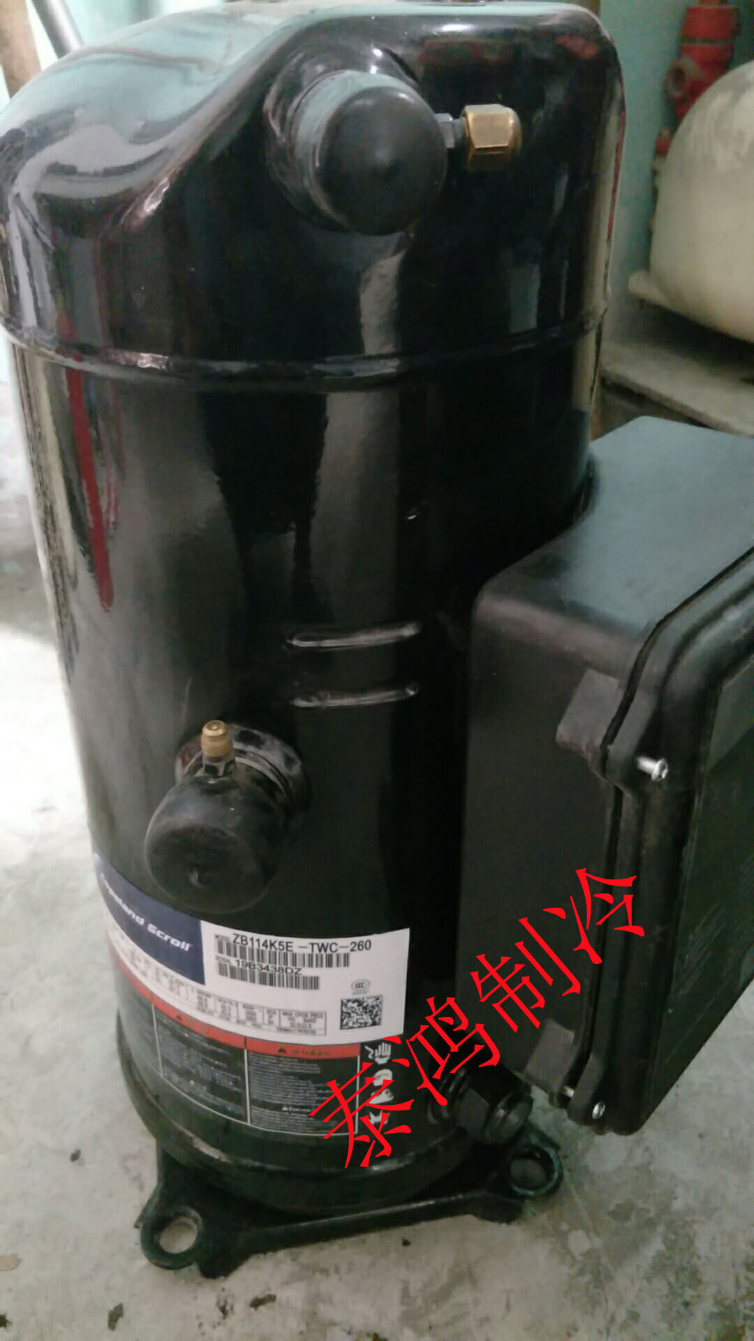 Valley wheel ZB114K5E-TWC-260 Scroll 3 three-phase 200V compressor