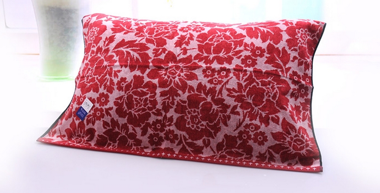 Kim, theo nhà thơ bông jacquard gối bao gồm một cặp nhà Tăng vài dày bông khăn tinh tế - Khăn gối khăn choàng gối