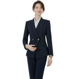 诗璐雅 Классический костюм, демисезонный комплект, пиджак классического кроя для работы, изысканный стиль, подходит для подростков, яркий броский стиль