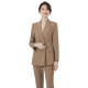 Shiluya Khaki Textured Blazer Women's 2023 New Slim High-End Professional Wear President Commuting Top