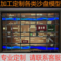Electronic location map sand table real estate location model sales office location sand table real estate location map sand table customization
