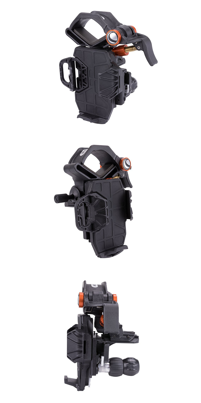 Star Trang điện thoại di động máy ảnh clip kính viễn vọng kính hiển vi ba trục điện thoại thông minh khung điều hợp - Kính viễn vọng / Kính / Kính ngoài trời mua ong nhom