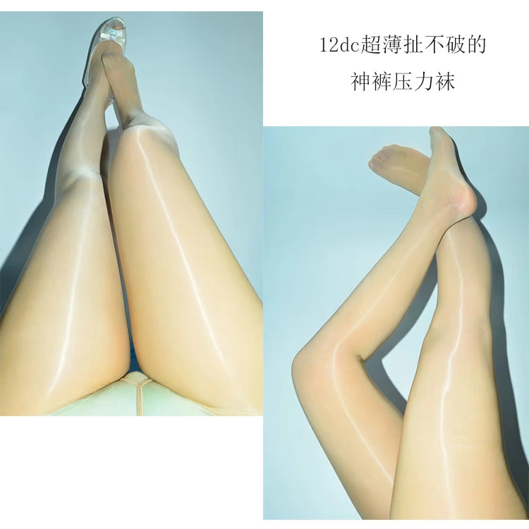 Mùa xuân và mùa hè vớ màu thịt chống móc lụa vi áp lực bếppipe vớ da dây quần lửng chân sáng Quần thần dầu