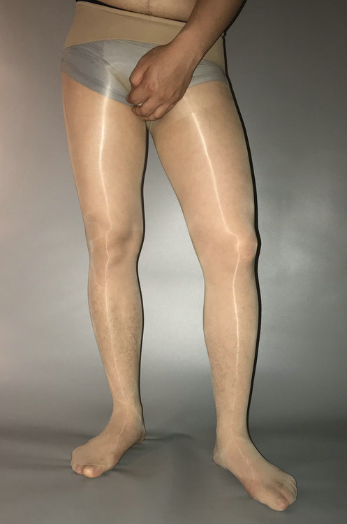 Stockings nam dầu sáng 360 không có dấu vết vớ sex jj quần lót mỏng phần tinh tế mượt dầu của nam giới quần sáng quần tất 5d