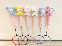 2 bejeweled KT cats Hello Kitty badminton racket handle bag racket handle bag handle cover Hello KT