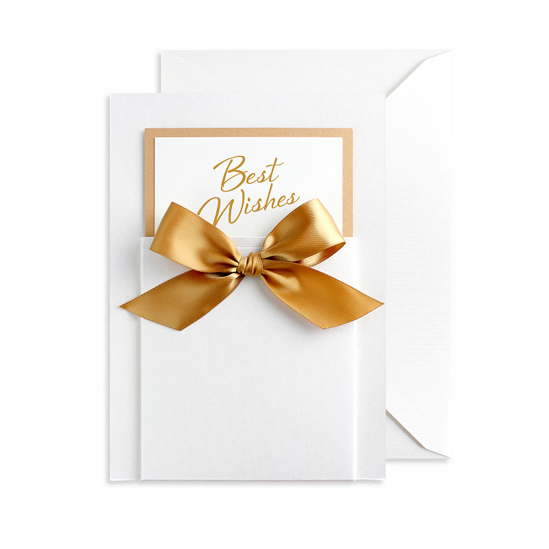 Brief White Blessings Greeting Cards Customized Thanksgiving Creative Gifts Teachers Employees Business Senior Sense Thanks Cards