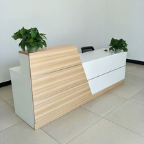 Aopai office furniture fashion company front desk desk shop cashier counter welcome desk can be customized
