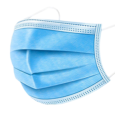一次性口罩三层加厚夏季定制熔喷布50只