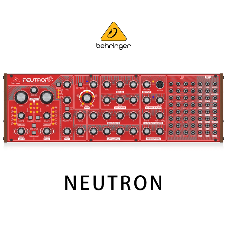 Behringer CentendNEUTRON Synthesizer Arranger Sound Source Digital Analogy electronic Lemoog