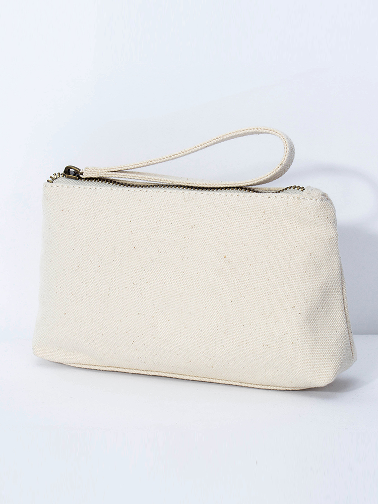 Yuan Ben Liang Factory Student clutch mini casual simple canvas bag Women's bag storage bag Zipper type