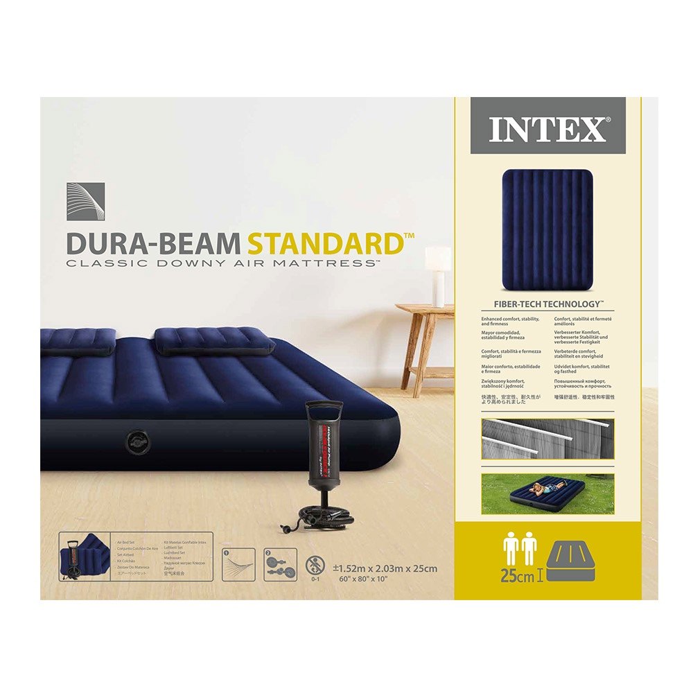 Sam INTEX Dark Blue Double Wire Pull Air Bed Suit 64765-Taobao