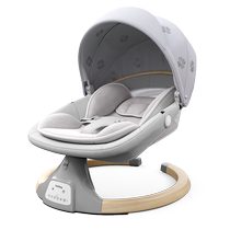 Coax Seminator Baby Rocking Chair Baby Coaxing Sleeping Deck Chair With Eva Newborn Rocking Bed Electric Cradle Soothing Chair