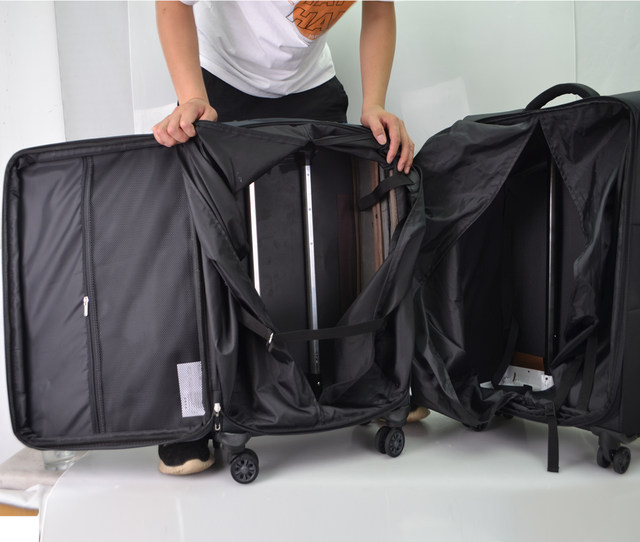 Universal wheel travel luggage students Oxford cloth men and women's trolley suitcase 20242836 inch boarding password box